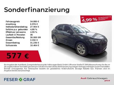 Second-hand Audi Q3 S-Line 150 CP (110 kW) 2024 Negru SUV