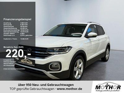Weiß Gebraucht 2022 VW T-Cross Style SUV | 20.712 € (Fairer Preis)