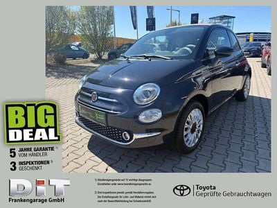 Usata Fiat 500C Lounge 69 CV (50 kW) 2018 Nero Cabrio