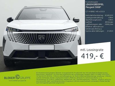 Usata Peugeot 5008 GT 145 CV (106 kW) 2026 Bianco SUV