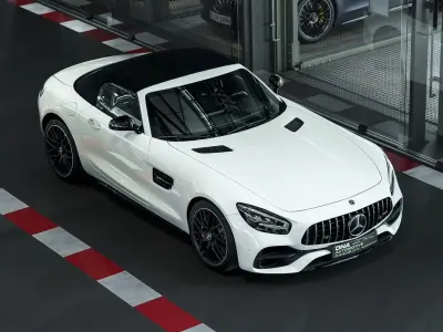 Occasion Mercedes AMG GT AMG 476 ch (350 kW) 2020 Blanc Cabriolet