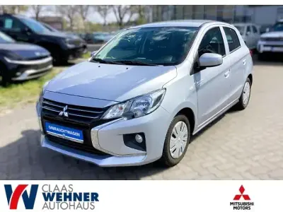 Gebraucht Mitsubishi Space Star Select 71 PS (52 kW) 2023 M) (silber Kleinwagen