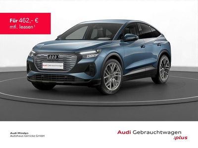 Gebraucht Audi Q4 Sportback e-tron Ambiente 210 kW (286 PS) 2025 Geysirblau metallic SUV