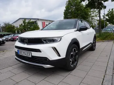 Gebraucht Opel Mokka Ultimate 131 PS (96 kW) 2022 Jade weiss/arktis weiss SUV