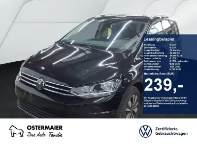 Second-hand VW Touran Goal 150 CP (110 kW) 2025 Negru Monovolum