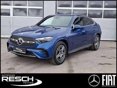 Gebraucht Mercedes GLC300 AMG 258 PS (189 kW) 2024 Lack spektralblau (metallic) Coupé