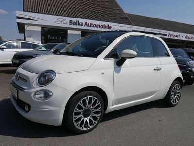 Gebraucht Fiat 500 Lounge 69 PS (50 kW) 2018 Gelato weiss Kleinwagen