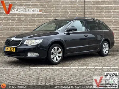 Gebraucht Skoda Superb Business Line 125 PS (91 kW) 2010 Schwarz Kombi