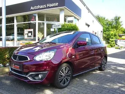 Gebraucht Mitsubishi Space Star Edition+ 80 PS (58 kW) 2018 Bordeauxrot Kleinwagen
