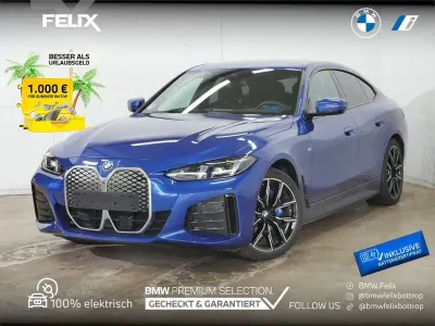 Gebraucht BMW i4 M Sport 250 kW (340 PS) 2025 Portimao blau metallic Limousine