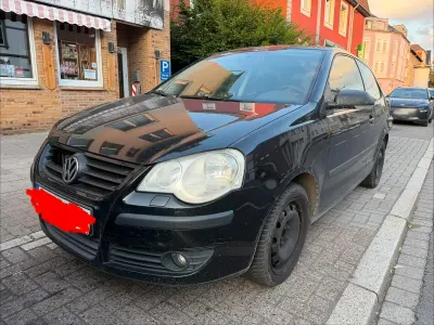 Gebraucht VW Polo 55 PS (40 kW) 2007 Schwarz Kleinwagen