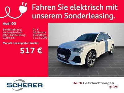 Gebraucht Audi Q3 Ambiente 245 PS (180 kW) 2022 Gletscherweiß metallic SUV
