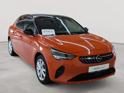 Gebraucht Opel Corsa Elegance 75 PS (55 kW) 2023 Dynamik orange metallic/dach karbon schwarz metallic Kleinwagen