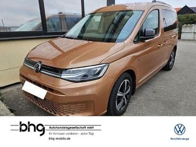 Gebraucht VW Caddy Style 122 PS (89 kW) 2021 Braun Van / Kleinbus