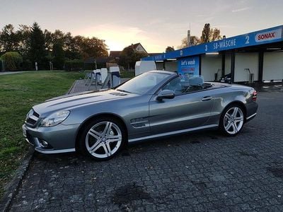 Usata Mercedes SL350 316 CV (232 kW) 2010 Argento Cabrio