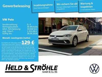Neu VW Polo Life 80 PS (58 kW) 2026 Grau Kleinwagen