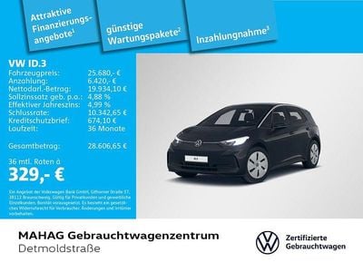Gebraucht VW ID.3 Pro 150 kW (204 PS) 2023 Grenadillschwarz metallic/schw Kleinwagen