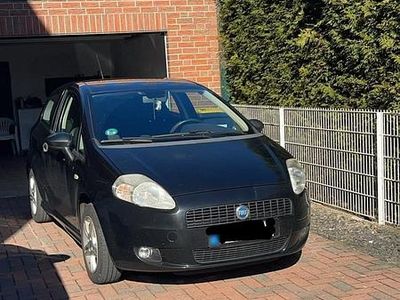 Gebraucht Fiat Grande Punto 65 PS (47 kW) 2008 Schwarz Kleinwagen