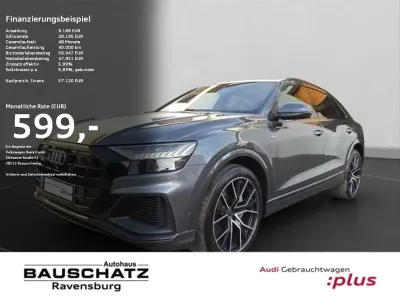 Używany Audi Q8 S-Line 381 KM (280 kW) 2022 Szary SUV