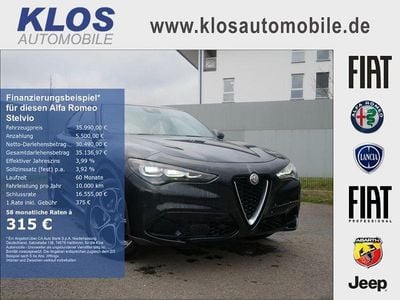 Gebraucht Alfa Romeo Stelvio Ti 209 PS (153 kW) 2023 Schwarz SUV