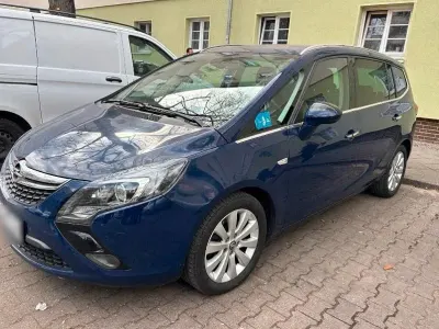 Brugt Opel Zafira 140 HK (102 kW) 2012 Blå MPV