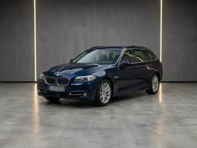 Usata BMW 525 Luxury Line 218 CV (160 kW) 2014 Blu Station wagon