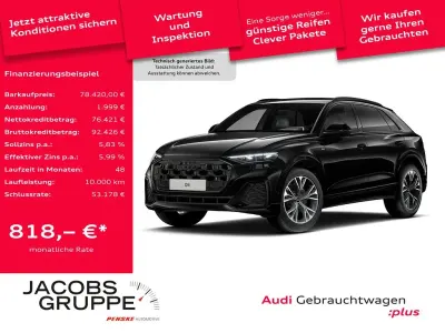 Brugt Audi Q8 S-Line 286 HK (210 kW) 2025 Sort SUV