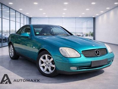 Usata Mercedes SLK200 136 CV (100 kW) 1998 Verde Cabrio