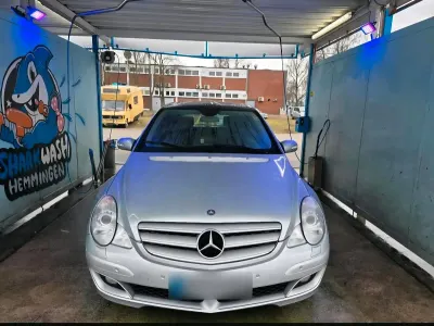 Używany Mercedes R350 272 KM (200 kW) 2006 Srebrny Minivan