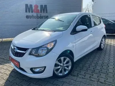 Używany Opel Karl Excite 75 KM (55 kW) 2017 Biały Hatchback