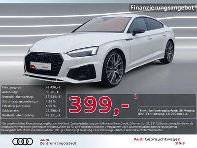 Gebraucht Audi A5 Sportback S-Line 286 PS (210 kW) 2022 Weiß Kleinwagen