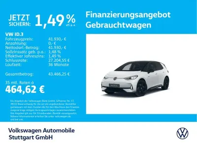 Usata VW ID.3 GTX 210 kW (286 CV) 2024 Bianco Utilitaria