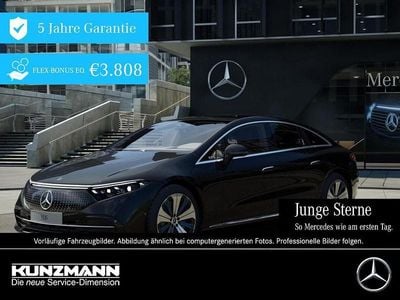 Gebraucht Mercedes EQS580 Electric Art 384 kW (523 PS) 2022 Obsidianschwarz metallic Limousine