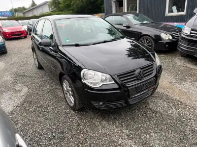 Gebraucht VW Polo Trendline 80 PS (58 kW) 2009 Schwarz Kleinwagen