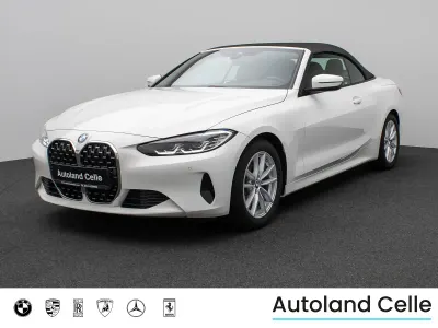 Gebraucht BMW 420 Cabriolet Sport Line 184 PS (135 kW) 2022 Alpinweiß uni 300braun Cabrio