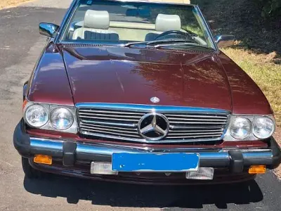 Gebraucht Mercedes 560 231 PS (169 kW) 1986 Rot Cabrio