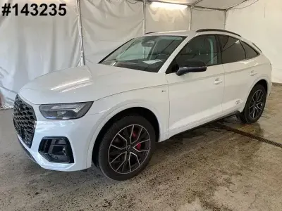 Gebraucht Audi Q5 Sportback S-Line 286 PS (210 kW) 2022 Gletscherweiß metallic (metallic) SUV