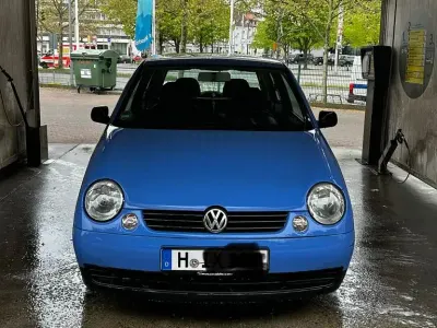Gebraucht VW Lupo Basis 50 PS (36 kW) 2001 Blau Kleinwagen