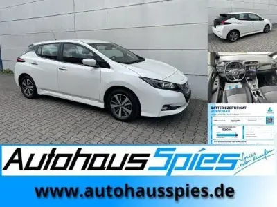 Gebraucht Nissan Leaf Acenta 110 kW (150 PS) 2021 Weiß Kleinwagen