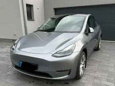 Brugt Tesla Model Y Long Range AWD 378 kW (514 HK) 2023 Sølv SUV