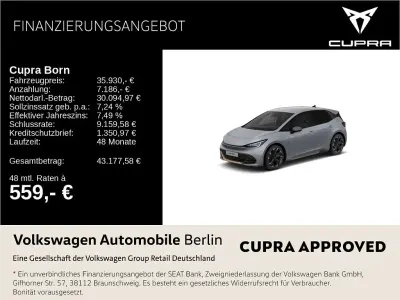 Używany Cupra Born 169 kW (231 KM) 2025 Srebrny Hatchback