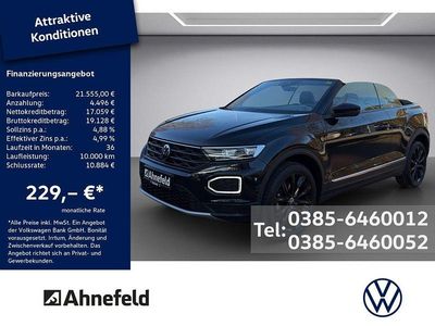Używany VW T-Roc Cabriolet Style 110 KM (80 kW) 2022 Czarny Kabriolet