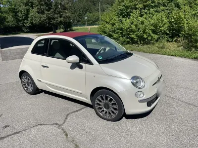 Gebraucht Fiat 500C Lounge 69 PS (50 kW) 2011 Weiß Cabrio