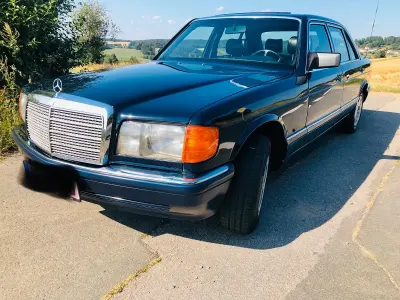 Gebraucht Mercedes 300 138 PS (101 kW) 1989 Blau Limousine
