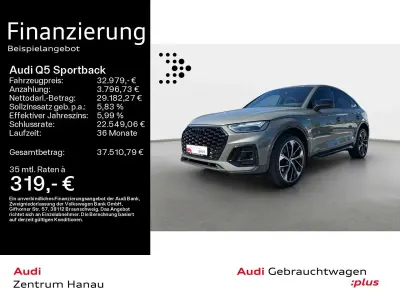 Gebraucht Audi Q5 S-Line 204 PS (150 kW) 2023 Chronosgrau metallic SUV