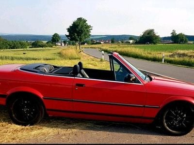 Rot Gebraucht 1988 BMW 320 Cabriolet Cabrio | 10.000 €