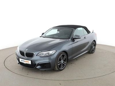 Usata BMW 218 M Sport 140 CV (102 kW) 2019 Grigio Cabrio