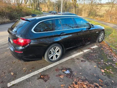 Begagnad BMW 520 Luxury Line 190 HK (139 kW) 2015 Svart Kombi