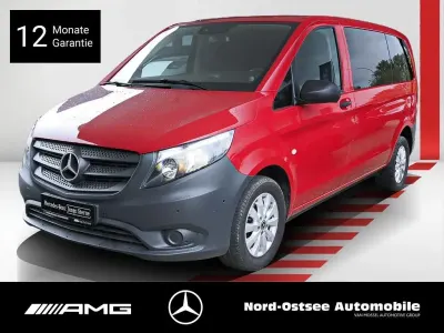 Brugt Mercedes Vito 136 HK (100 kW) 2019 Rød Van