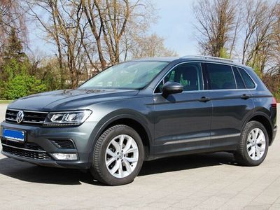 gebraucht VW Tiguan Highline 2.0 TDI, 4Motion, DSG, AHK, 8-fach ALU